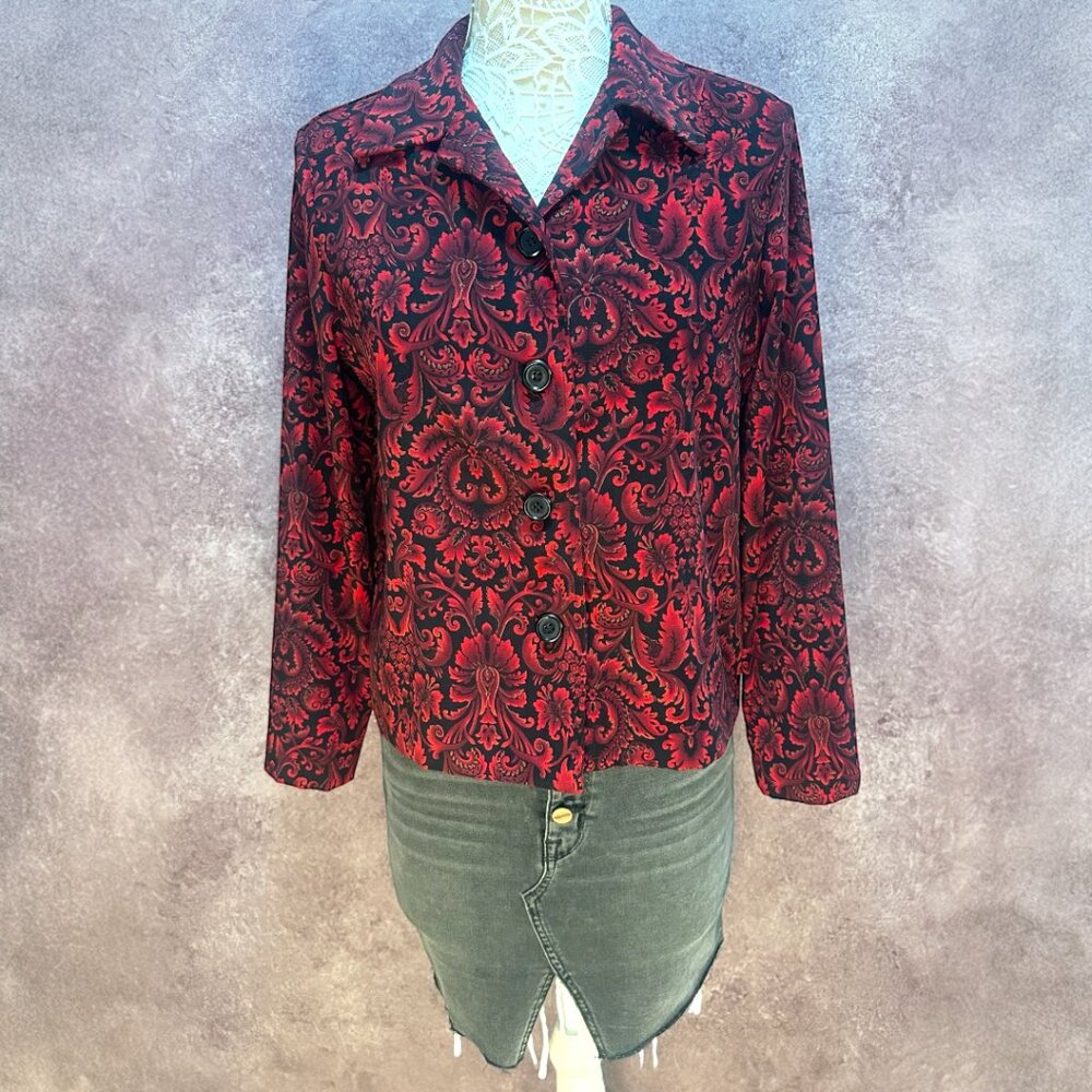 Briggs New York Damask Pattern Jacket‎